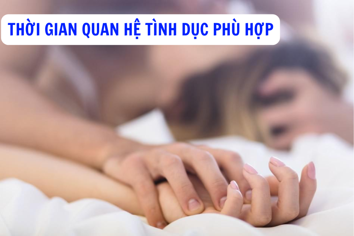 Khung giờ vàng để quan hệ giúp quý ông không bị mệt mỏi !